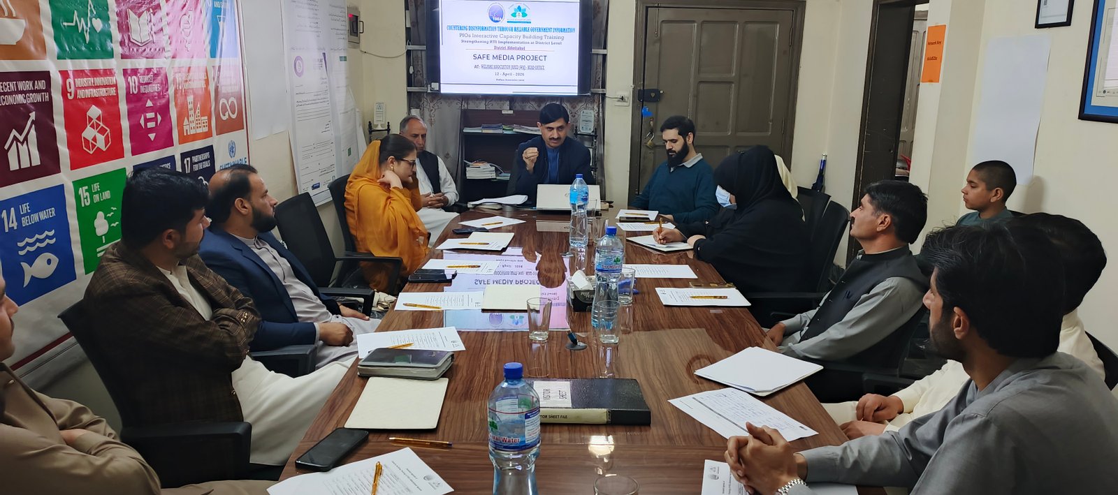 Capacity Building Training of Public Information Officers (PIOs) Held in Abbottabad