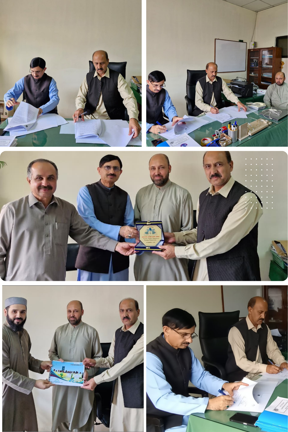 Welfare Association Jared (WAJ Signs Letter of Intent with COMSATS University Islamabad, Abbottabad Campus