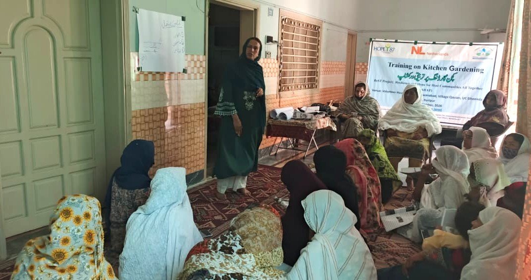 Kitchen Garden Training Empowers 20 Women in Haripur